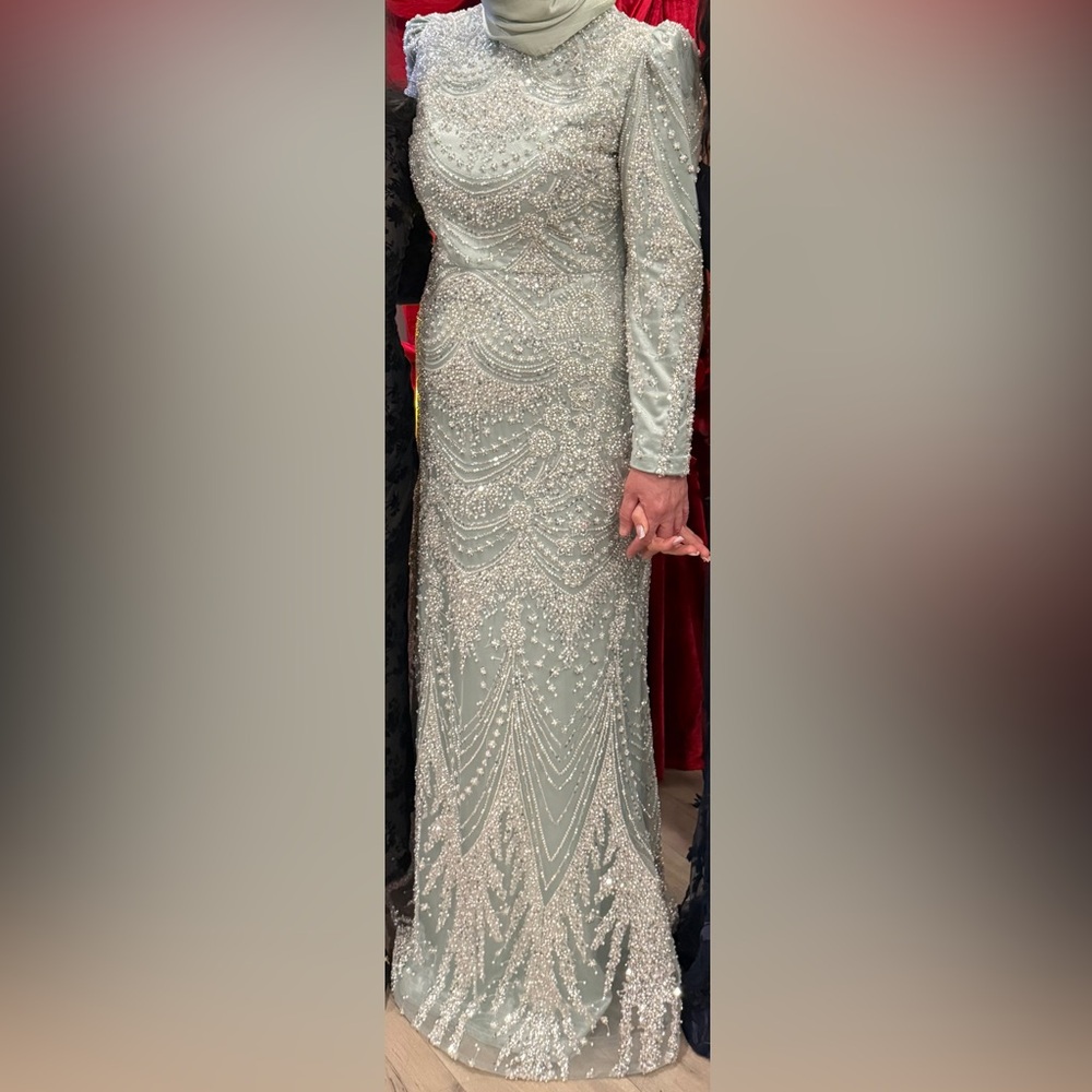 Elegant Beaded Gown